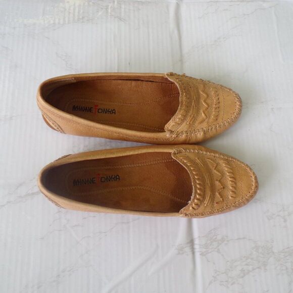 Minnetonka leather loafers 6 - Picture 3 of 13